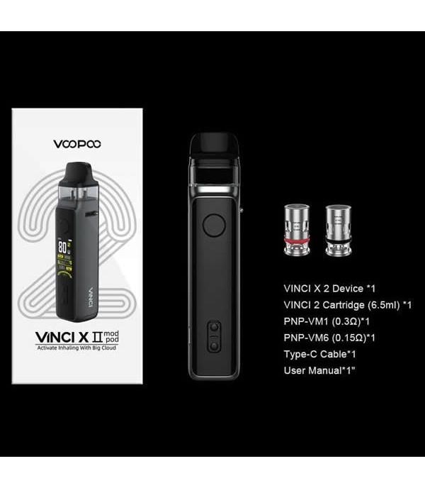 VOOPOO VINCI X 2 Pod Kit 6.5ml VINCI X II 80W