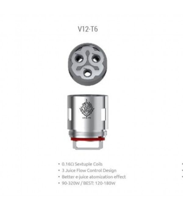 SMOK TFV12 Replacement Coil Head 3pcs