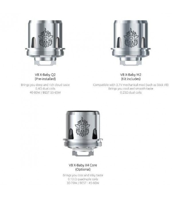 SMOK TFV8 X-Baby Coil 3pcs