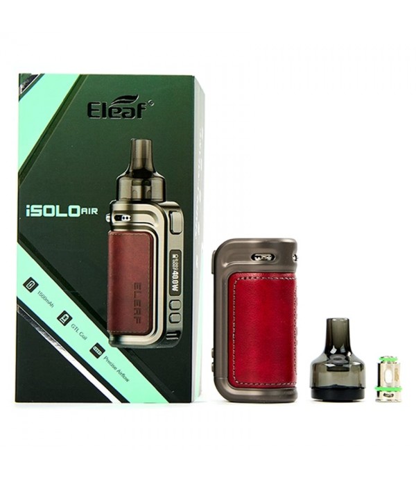 Eleaf iSolo Air Kit with GTL Mini Pod Cartridge 1500mAh