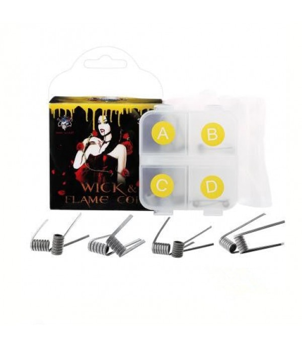 Demon Killer Wick & Flame 316L Coil Kit