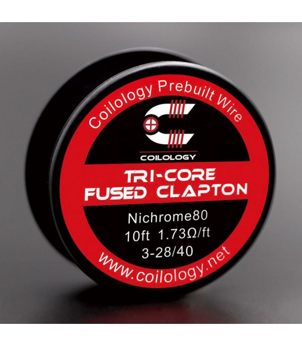 10ft Coilology Tri-Core Fused Clapton Spool Wire