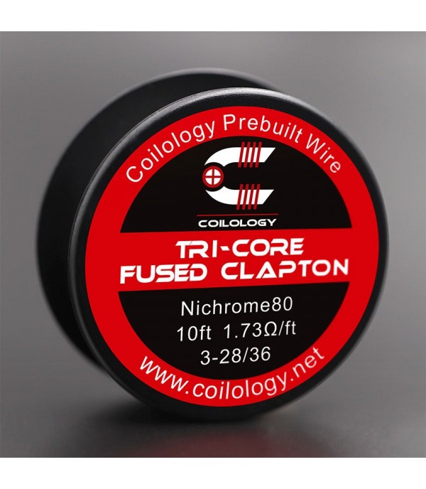 10ft Coilology Tri-Core Fused Clapton Spool Wire