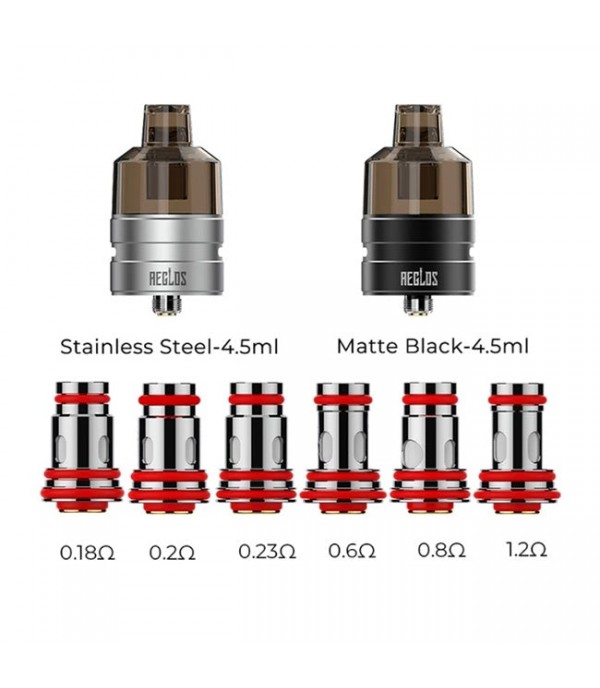 Uwell Aeglos Tank Pod 4.5ml with 6 Coils 