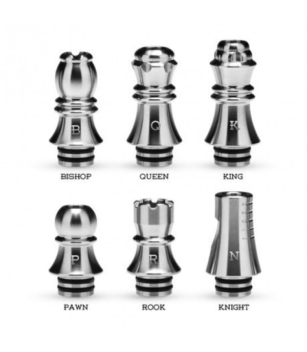 KIZOKU Chess Series Drip Tip 6pcs