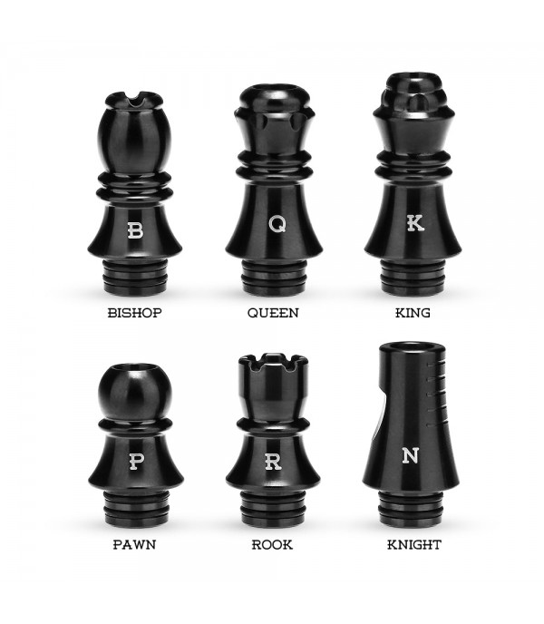 KIZOKU Chess Series Drip Tip 6pcs