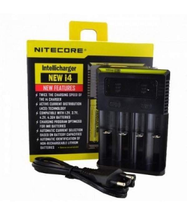 NiteCore New I4 Li-ion Battery Charger ACD Technology