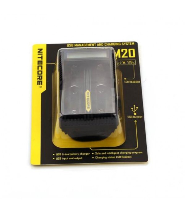 Nitecore UM20 Dual Slot Li-ion Battery Charger