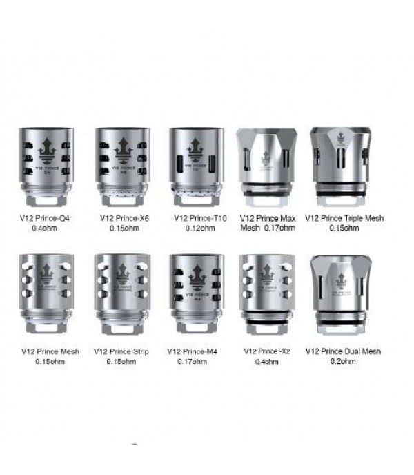 SMOK TFV12 Prince Replacement Coil Head 3pcs