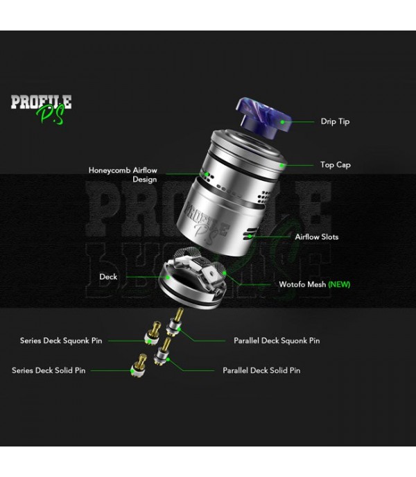 Wotofo Profile PS Dual Mesh RDA